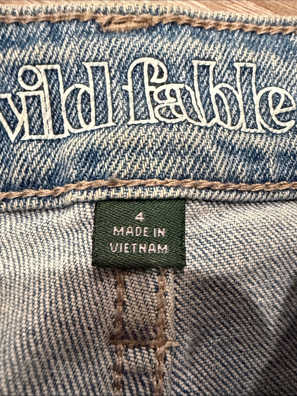 Wild Fable High Rise Distressed Mom Jeans - Picture 9 of 12